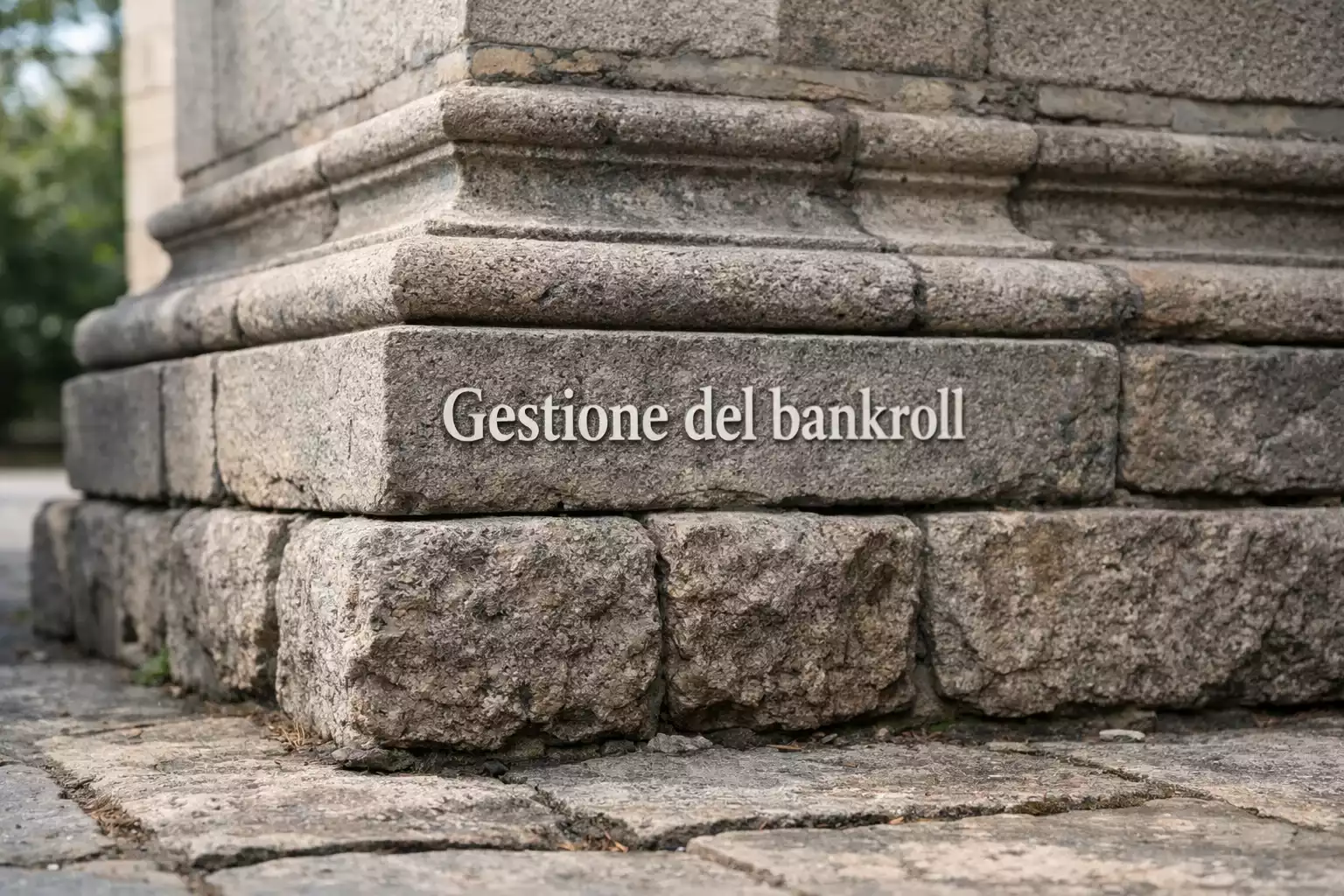 Gestione bankroll fondamento strategie scommesse